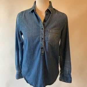 J. Crew denim top